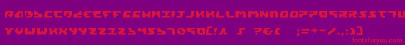 More about Gyrfalcon Font Gyrfalcon Font – Red Fonts on Purple Background