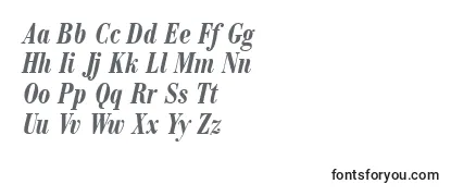 ModernbodonicondBolditalic Font