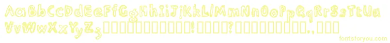 InlinesRough Font – Yellow Fonts