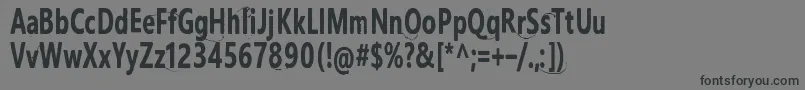 Подробнее о шрифте IhanaPerkele Шрифт IhanaPerkele – чёрные шрифты на сером фоне