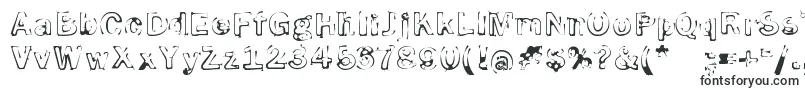 SmokeDisturbedLight-Schriftart – Originelle Schriften