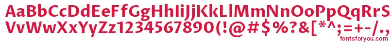 ProzalibreBold Font – Red Fonts