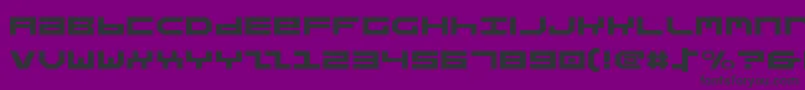 StuntmanExpanded Font – Black Fonts on Purple Background