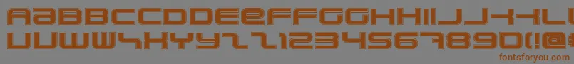 More about PhatboySlimCollege Font PhatboySlimCollege Font – Brown Fonts on Gray Background