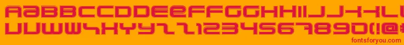 More about PhatboySlimCollege Font PhatboySlimCollege Font – Red Fonts on Orange Background