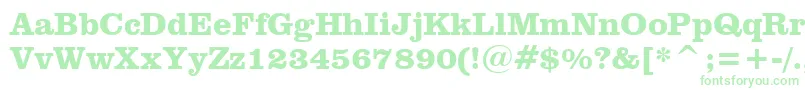 ClarendonBoldBt Font – Green Fonts