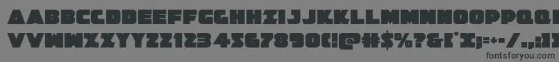 Jedisf Font – Black Fonts on Gray Background