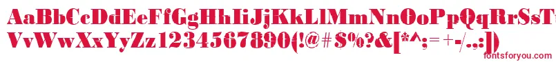 Bodoniinkjet2Regular Font – Red Fonts