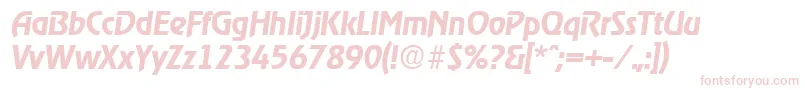 RagtimeDemiboldita Font – Pink Fonts