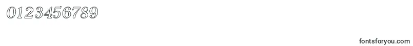 PhosphorusIodide-Schriftart – Schriften für Zahlen und Nummern