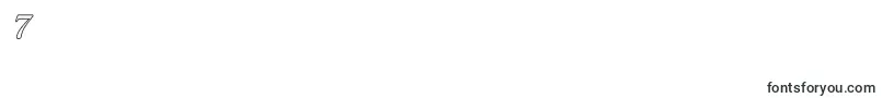 PhosphorusIodide Font – Fonts for Digit 7