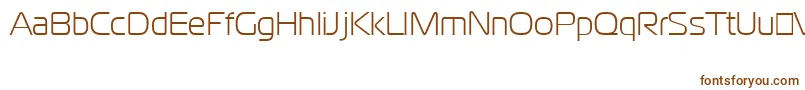 CgoMagistralCyrillic Font – Brown Fonts on White Background