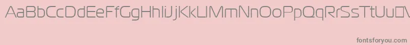 CgoMagistralCyrillic Font – Gray Fonts on Pink Background