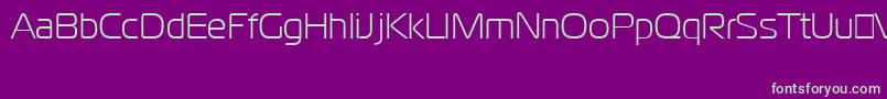 CgoMagistralCyrillic Font – Green Fonts on Purple Background