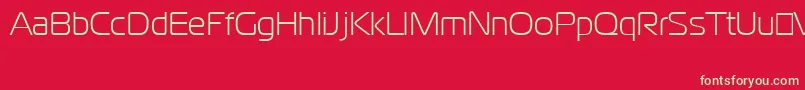 CgoMagistralCyrillic Font – Green Fonts on Red Background