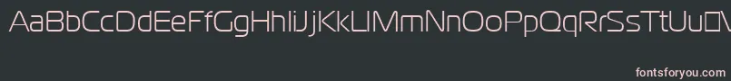 CgoMagistralCyrillic Font – Pink Fonts on Black Background