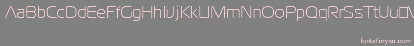 CgoMagistralCyrillic Font – Pink Fonts on Gray Background