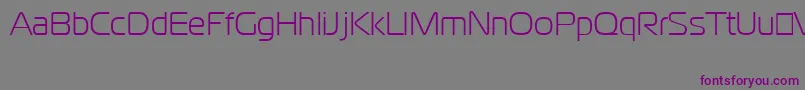 CgoMagistralCyrillic Font – Purple Fonts on Gray Background