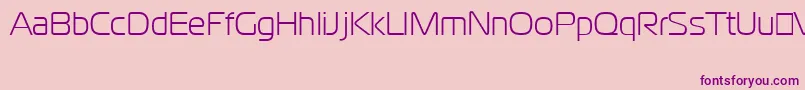 CgoMagistralCyrillic Font – Purple Fonts on Pink Background