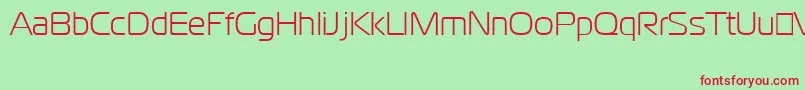 CgoMagistralCyrillic Font – Red Fonts on Green Background