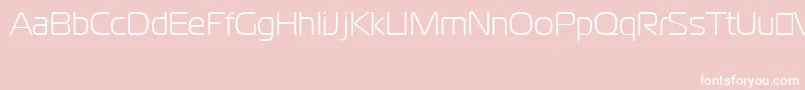 CgoMagistralCyrillic Font – White Fonts on Pink Background