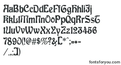 Baldur font – old Fonts