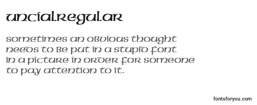 UncialRegular Font