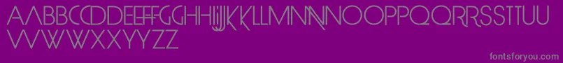 LimitBreak Font – Gray Fonts on Purple Background