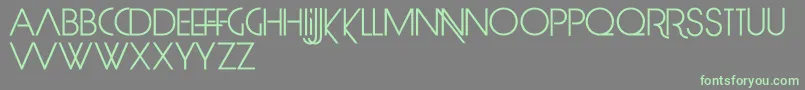 LimitBreak Font – Green Fonts on Gray Background