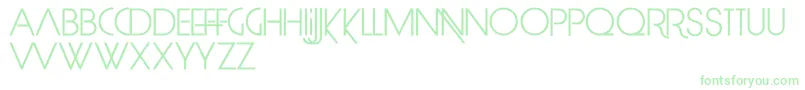 LimitBreak Font – Green Fonts on White Background