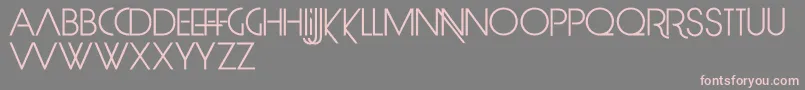 LimitBreak Font – Pink Fonts on Gray Background