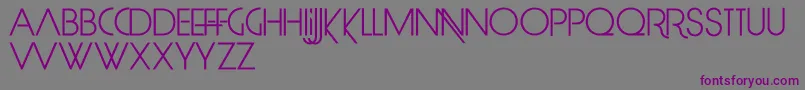 LimitBreak Font – Purple Fonts on Gray Background