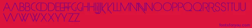 LimitBreak Font – Purple Fonts on Red Background