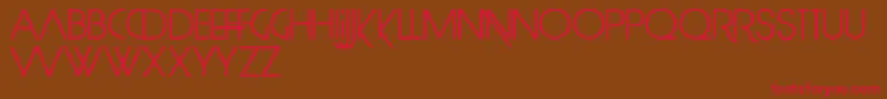 LimitBreak Font – Red Fonts on Brown Background