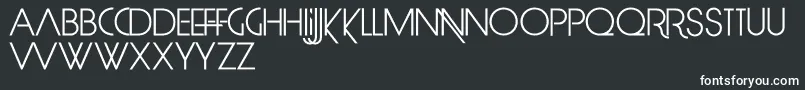 LimitBreak Font – White Fonts on Black Background