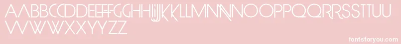 LimitBreak Font – White Fonts on Pink Background