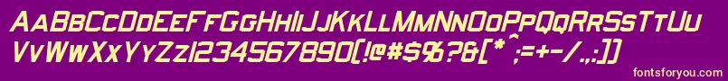 fuente NorfolkItalic – Fuentes Amarillas Sobre Fondo Morado