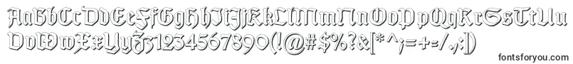 GotischSchatten Font – Fonts for Adobe Muse
