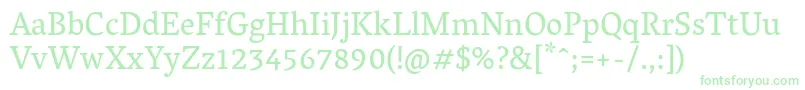 VesperlibreRegular Font – Green Fonts