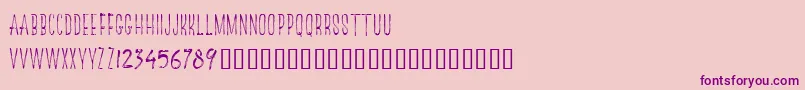 More about TheRedlightLineFree Font TheRedlightLineFree Font – Purple Fonts on Pink Background