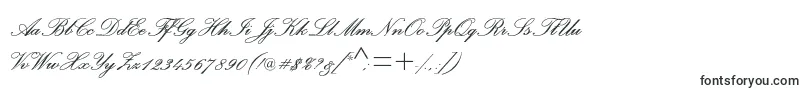 PalacescriptmtstdSemibold Font – Standard Fonts