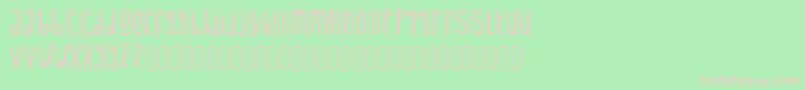 UptownFunk Font – Pink Fonts on Green Background