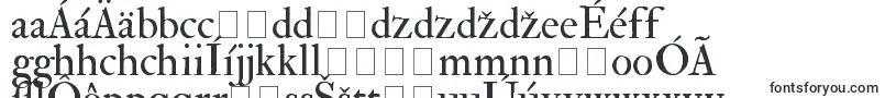 Fedprm2-Schriftart – slowakische Schriften