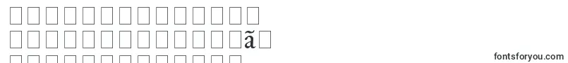Fedprm2-Schriftart – koreanische Schriften