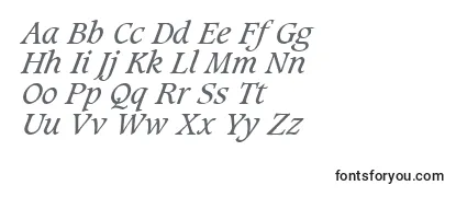 Обзор шрифта GrammateusSsiItalic