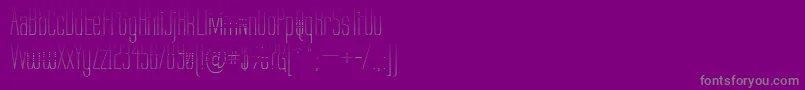 Więcej informacji o czcionce Labtg Czcionka Labtg – szare czcionki na fioletowym tle