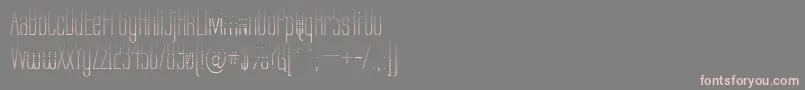 Labtg Font – Pink Fonts on Gray Background