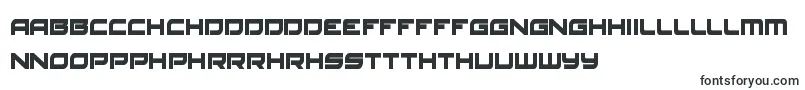 Шрифт Redrocketcond – валлийские шрифты