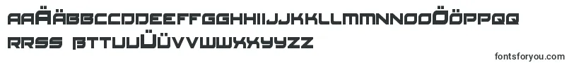 Redrocketcond-fontti – saksalaiset fontit
