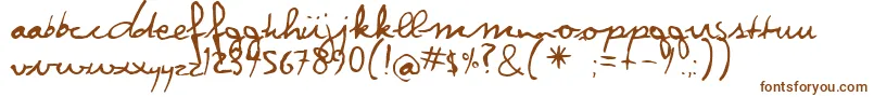 Violation Font – Brown Fonts